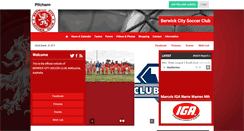 Desktop Screenshot of berwickcityfc.com